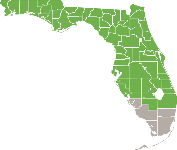 The Eastern Harvest Mouse Florida Range Map