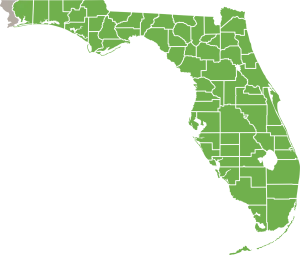 Black Swampsnake Florida range map