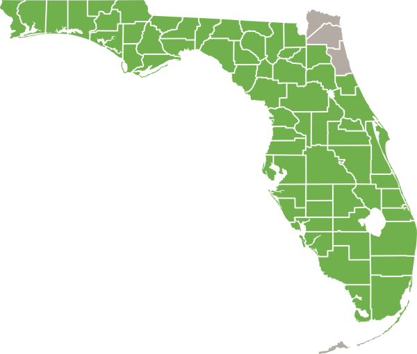 Florida Green Water Snake Florida Range