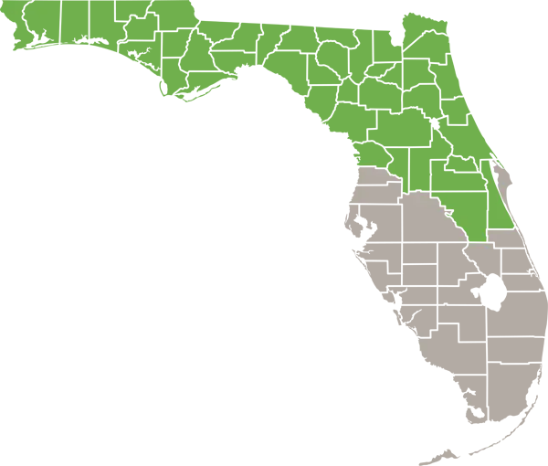Glossy Swampsnake Florida Range Map