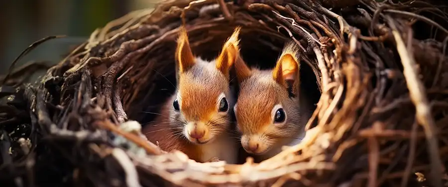 Squirrel Nesting and Breeding Patterns