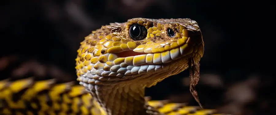 What are the Immediate Effects of a Venomous Snake Bite